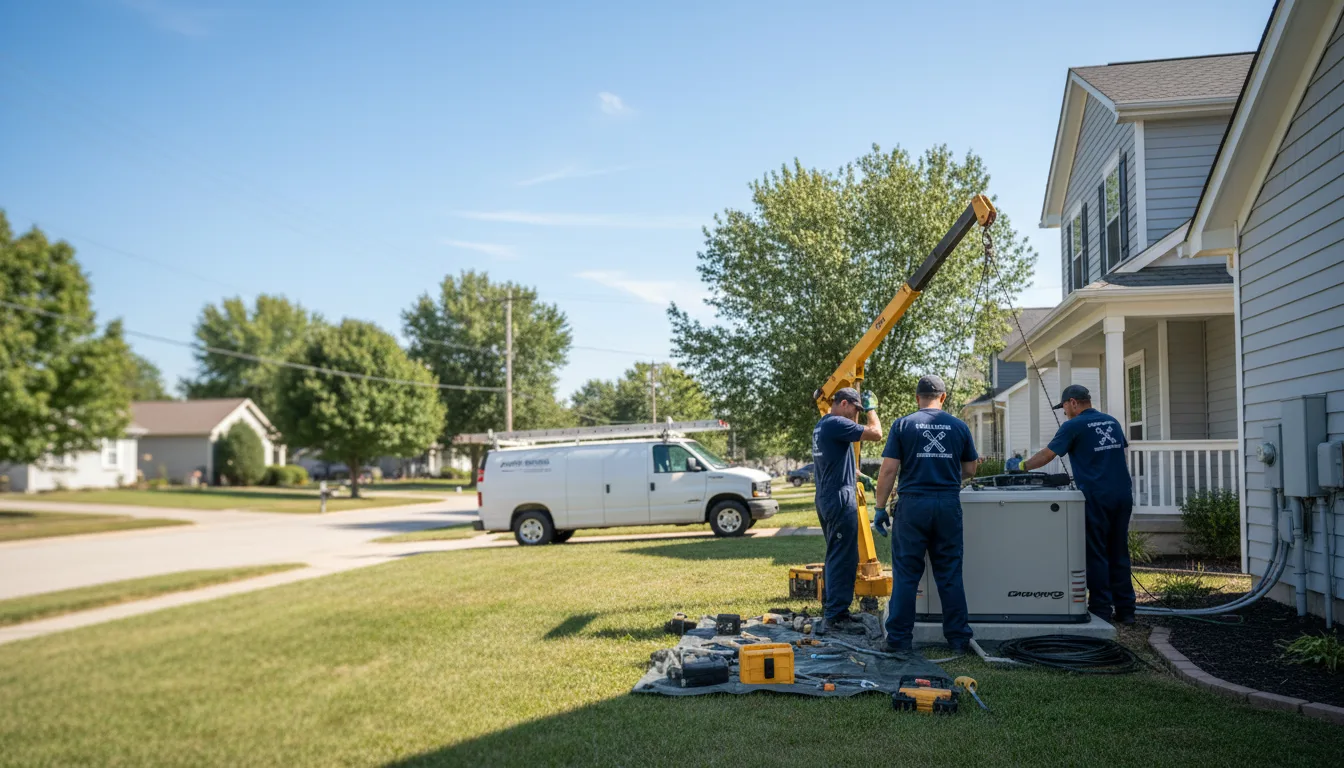 Generator Installation in Mason City, IA near me